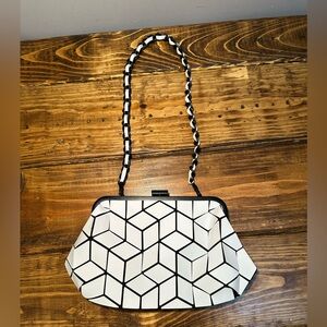 Patrizia Luca Geometric Mosaic Purse